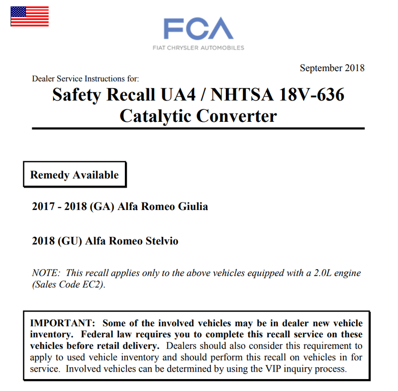 Illustration for article titled Alfa Romeo Giulia and Stelvio Face Recall for Loss of Power, Possible Fire Risk